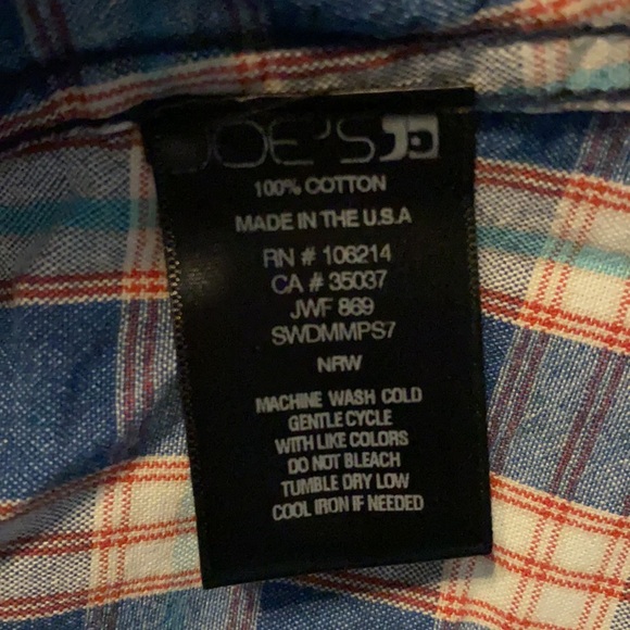 Joe’s Jeans Button Down Shirt - Picture 4 of 4